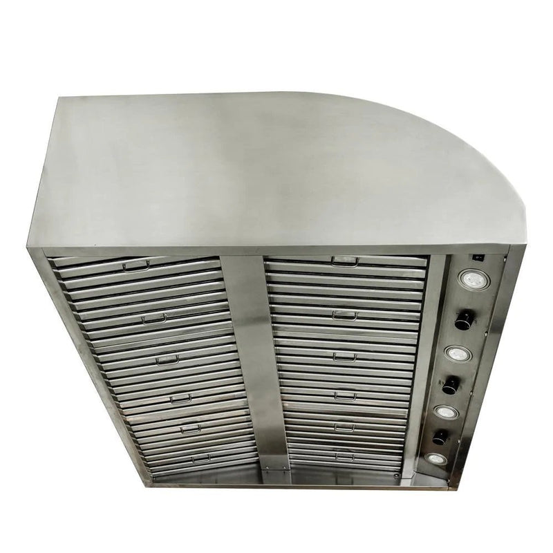 Load image into Gallery viewer, Blaze 42-Inch Stainless Steel Outdoor Vent Hood - 2000 CFM
