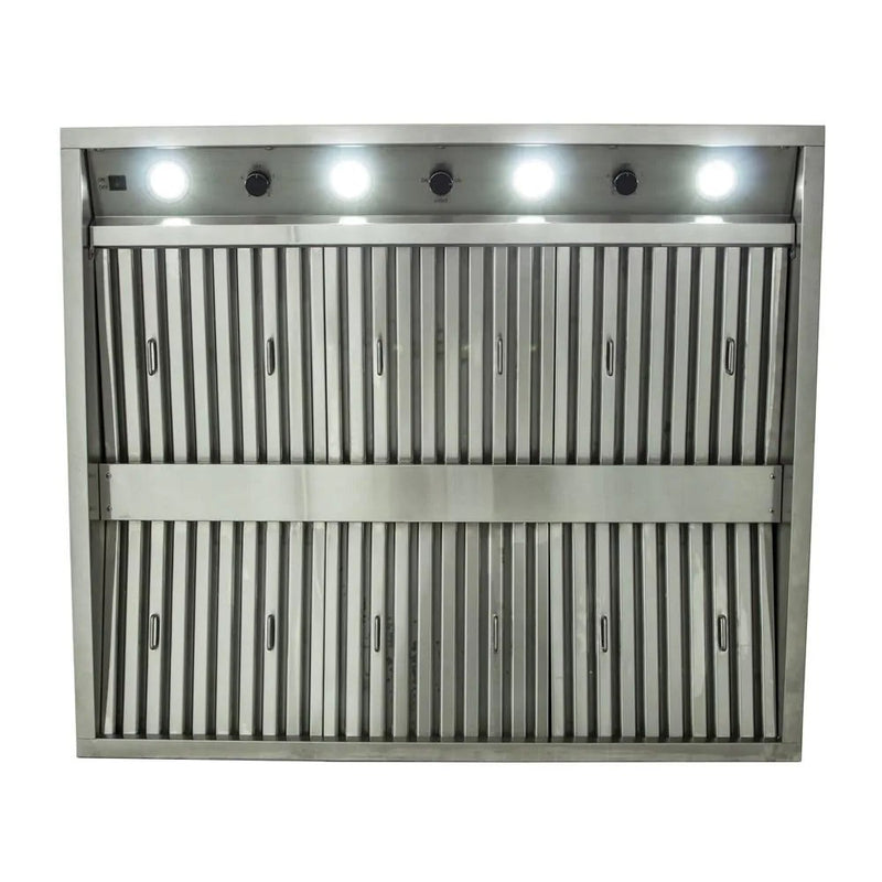 Load image into Gallery viewer, Blaze 42-Inch Stainless Steel Outdoor Vent Hood - 2000 CFM
