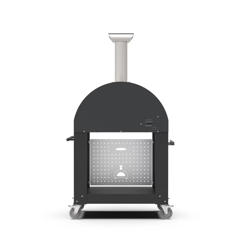 Load image into Gallery viewer, Alfa Classico 2 Pizze Propane Pizza Oven W/ Natural Gas Conversion Kit and Oven Base - Ardesia Grey
