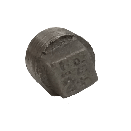 Dante 1/2″ Black Iron Plug with Square Head