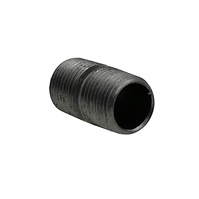 Dante 1/2 x 1-1/2 inch black malleable CLS nipple rated for 300 PSI