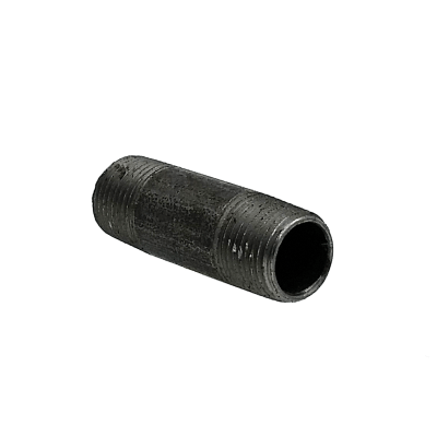 Dante 1/2 x 2-1/2 inch black malleable CLS nipple rated for 300 PSI