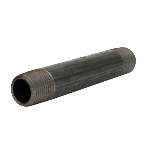 Dante 1/2 x 4-1/2 inch black malleable CLS nipple rated for 300 PSI