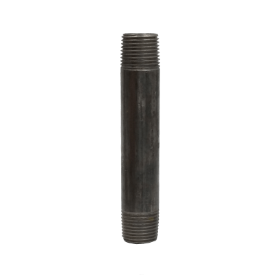 Dante 1/2 x 4-1/2 inch black malleable CLS nipple rated for 300 PSI
