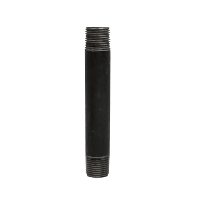 Dante 1/2 x 5 inch black malleable CLS nipple rated for 300 PSI