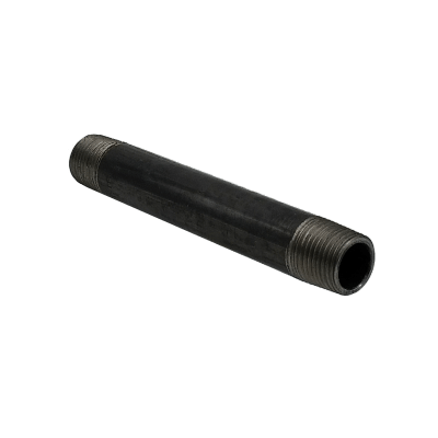 Dante 1/2-inch by 5-1/2-inch black malleable CLS nipple rated 300 PSI for gas line installations