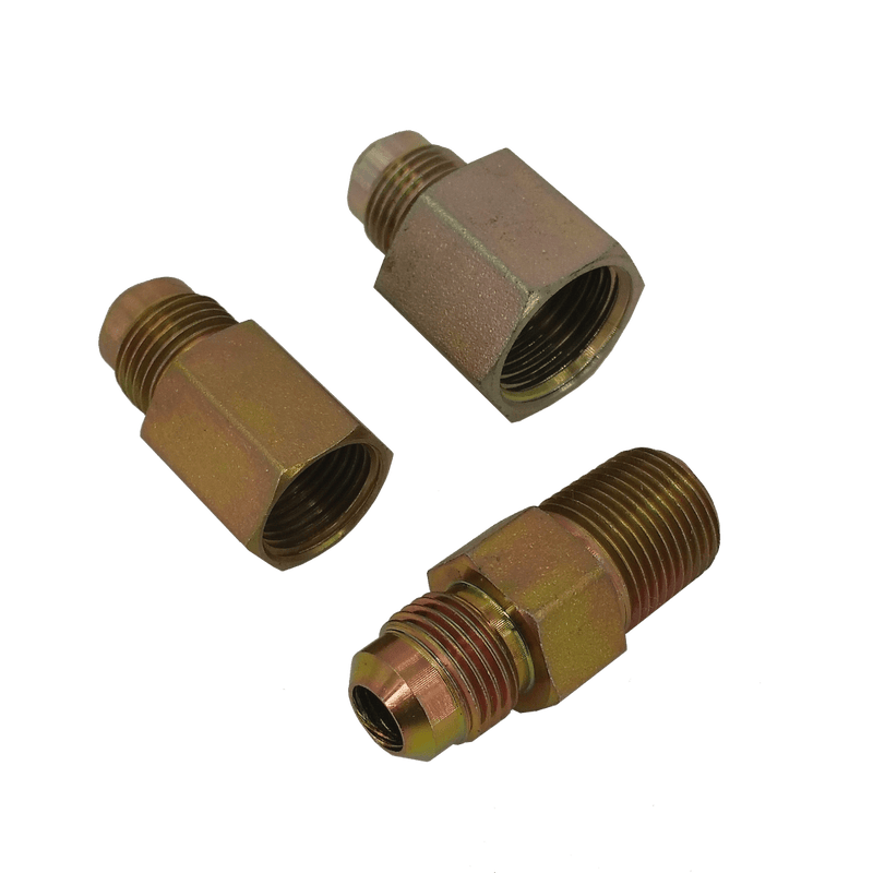 Load image into Gallery viewer, Dante flex hose with durable steel flare fittings for fire pits, fireplaces, and gas appliances, customizable to any length
