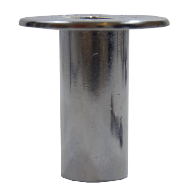 Dante Floor Plate in Pewter Finish for Gas Valve Installation