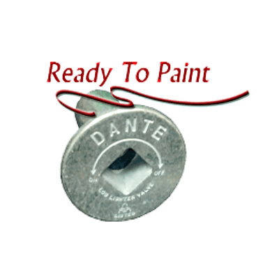 Dante Floor Plate in Plain Finish for 1/2 Inch Globe or Ball Valves