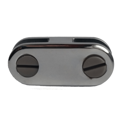 Load image into Gallery viewer, Dante Glass Guard Connector Kit with 8 pieces including GC-90F, GC-90, GCS-F, and GCS connectors for fireplace and glass panel installations
