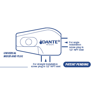 Dante Standard Log Lighter Mixer for Propane and Natural Gas (LP/NG)