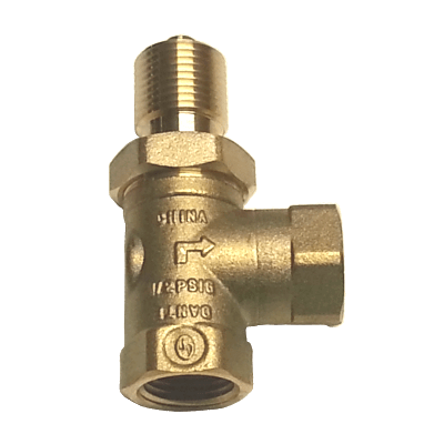 Load image into Gallery viewer, Dante straight 1/2 inch full port ball valve combo pack with 3 inch key and floor plate in brass or chrome finish
