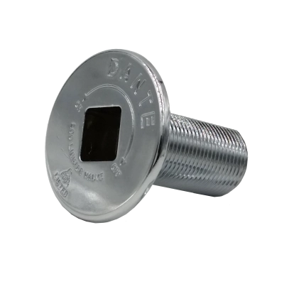 Dante Universal Valve Plate Cover and Adapter – threaded floor plate with coupler for 1/2″ and 3/4″ gas valve stem bonnets