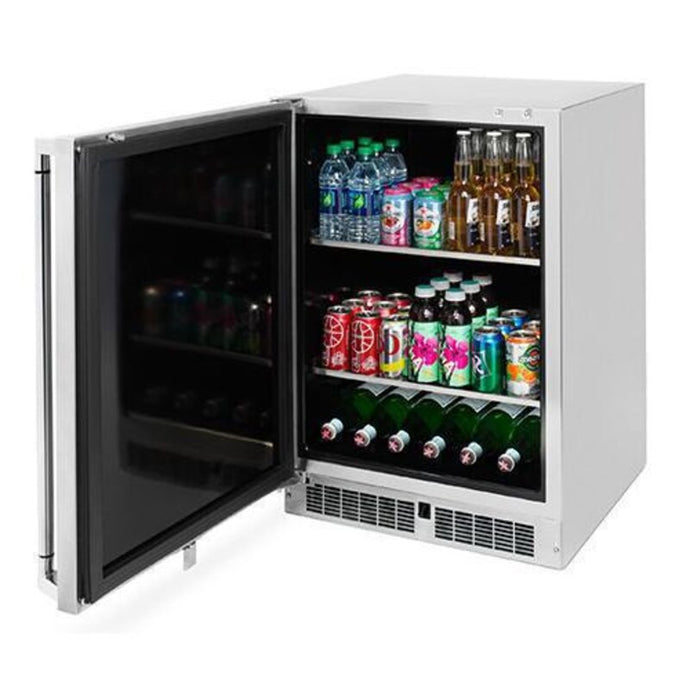 Lynx 24-Inch 5.3 Cu. Ft. Left Hinge Outdoor Rated Compact Refrigerator