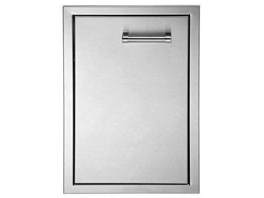 Delta Heat 18-Inch Left Hinged Stainless Steel Single Access Door for outdoor kitchen storage