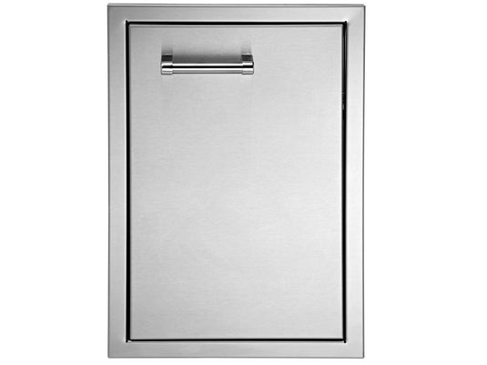 Delta Heat 18-Inch Right Hinged Stainless Steel Single Access Door for outdoor kitchen storage