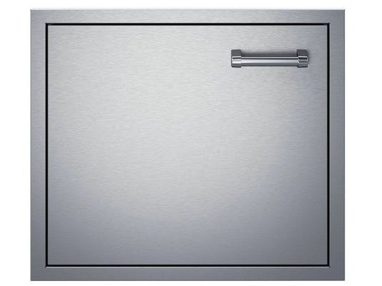Delta Heat 24-Inch Left Hinged Stainless Steel Single Access Door for outdoor kitchen storage