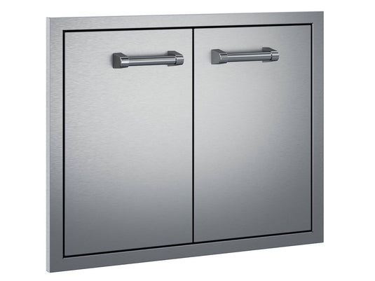 Delta Heat 26-Inch Stainless Steel Double Access Doors for outdoor kitchen storage