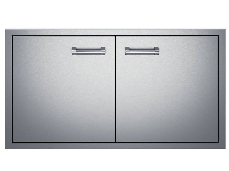 Load image into Gallery viewer, Delta Heat 38-Inch Stainless Steel Double Access Doors for outdoor kitchen storage
