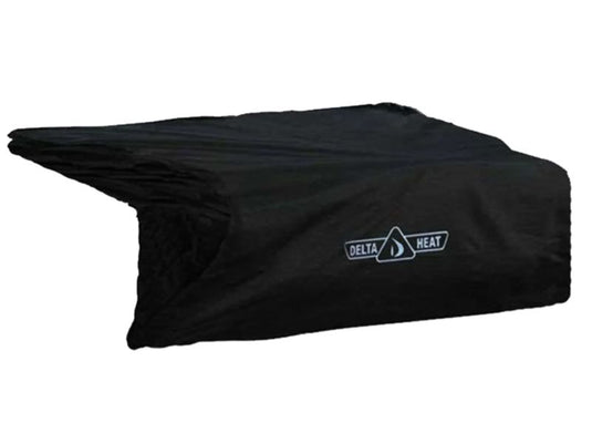 Delta Heat cover for 22 inch built in power burner black vinyl water resistant cover model VCPW22