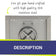 Load image into Gallery viewer, 18" Stainless Steel Square Drop In Pan With 12" Fire Ring

