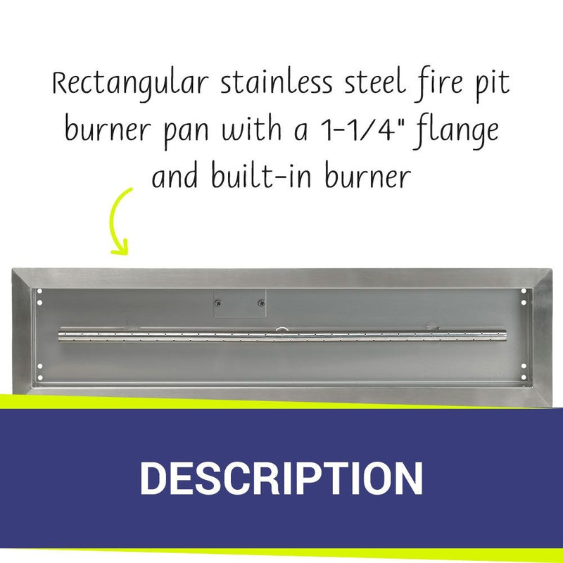 Load image into Gallery viewer, 30&quot; x 6&quot; Stainless Steel Linear Drop-In Pan
