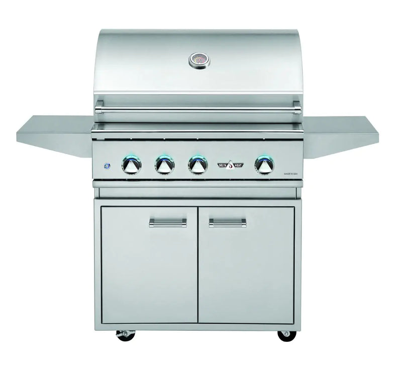 Load image into Gallery viewer, Delta Heat 32-Inch 3-Burner Freestanding Gas Grill - DHGB32-C
