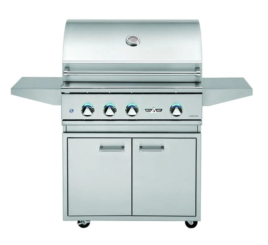 Delta Heat 32-Inch 3-Burner Freestanding Gas Grill - DHGB32-C