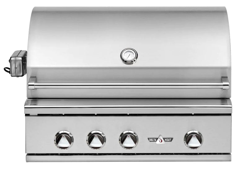 Load image into Gallery viewer, Delta Heat 32-Inch 3-Burner Built-In Gas Grill With Infrared Rotisserie Burner - DHBQ32R-DN/L
