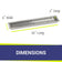 Load image into Gallery viewer, 36" x 6" Stainless Steel Linear Drop-In Pan
