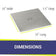 Load image into Gallery viewer, 30" Square Drop-In Pan with Spark Ignition Kit (18" Fire Pit Ring) - Natural Gas Bundle

