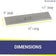 Load image into Gallery viewer, 30" x 6" Stainless Steel Linear Channel Drop-In Pan with S.I.T. System - Whole House Propane Bundle

