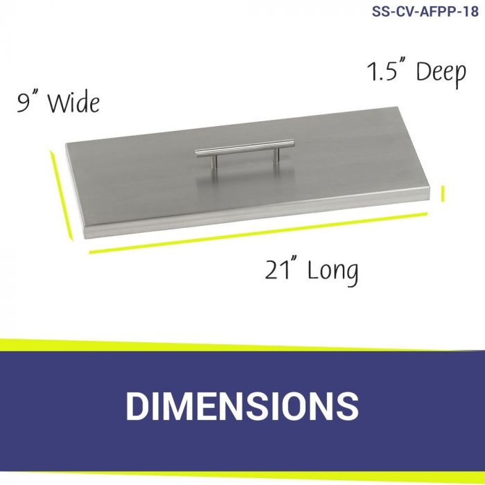 Load image into Gallery viewer, 18&quot; x 6&quot; Rectangular Drop-In Pan with Spark Ignition Kit - Natural Gas Bundle
