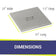 Load image into Gallery viewer, 18" Square Stainless Steel Drop-In Pan with S.I.T. System (12 Ring) - Natural Gas Bundle
