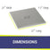 Load image into Gallery viewer, 24" Square Stainless Steel Drop-In Pan with S.I.T. System (18 Ring) - Natural Gas Bundle
