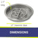 Load image into Gallery viewer, 25" Stainless Steel Round Drop-In Pan With 18" Ring Burner

