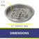 Load image into Gallery viewer, 25" Round Drop-In Pan with Match Light Kit (18" Fire Pit Ring) - Natural Gas Bundle
