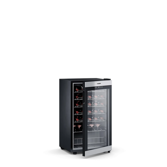 Dometic C35F 35-Bottle Single Zone Wine Cooler with UV-Protected Glass Door and LED Lighting