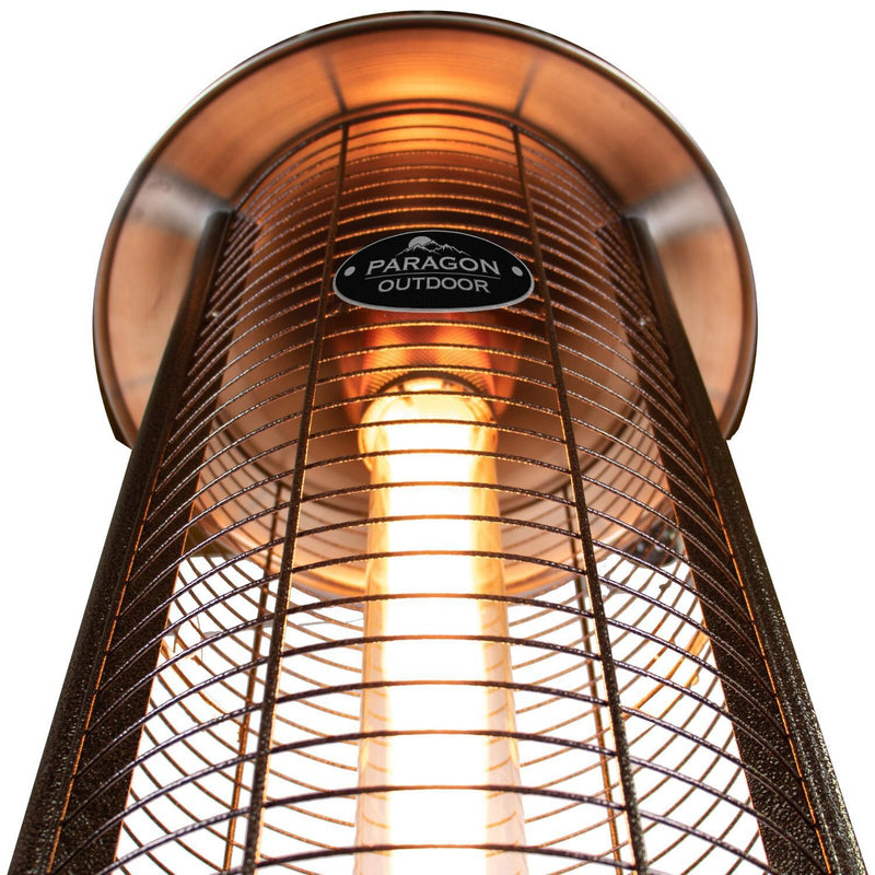 Load image into Gallery viewer, Paragon Outdoor Vulcan 44,000 BTU Propane Gas Flame Tower Heater
