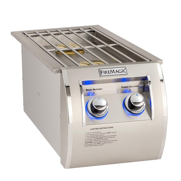 Fire Magic Echelon Diamond Built-In Double Side Burner