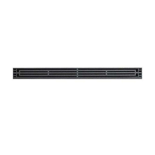 Empire DVG22MBL 22-inch Black Mission Louvers for Peninsula Fireplaces