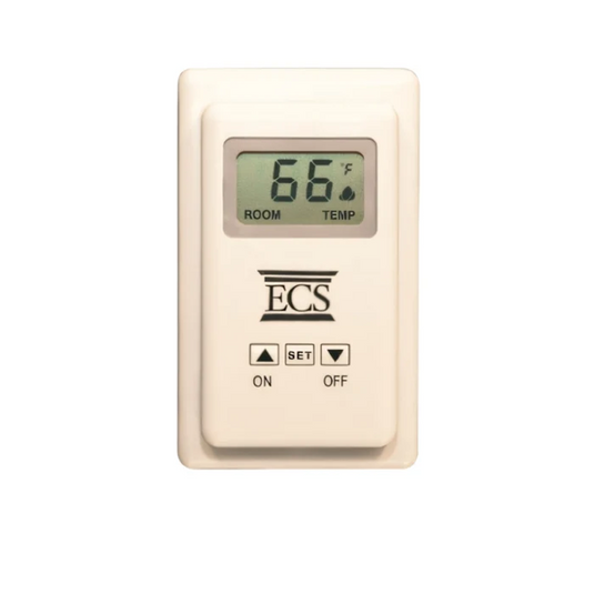 Empire TRW wireless digital wall thermostat for millivolt fireplace systems