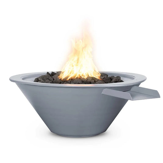 Cazo Powder Coat Steel Fire & Water Bowl