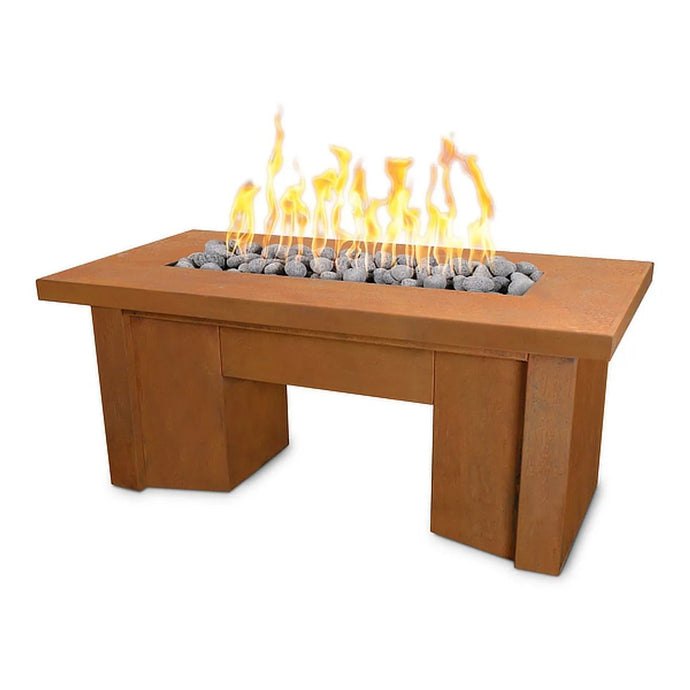 Alameda Corten Steel Fire Pit Table