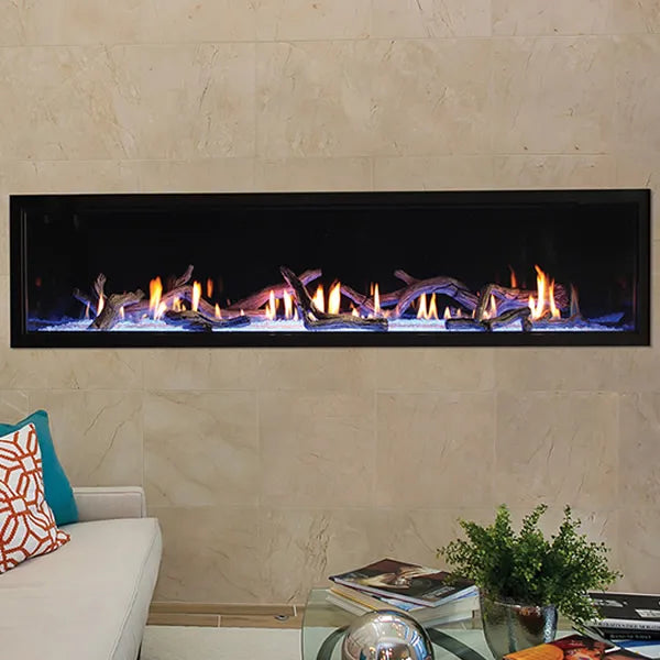 Load image into Gallery viewer, Boulevard Contemporary Direct Vent Fireplace 72&quot;
