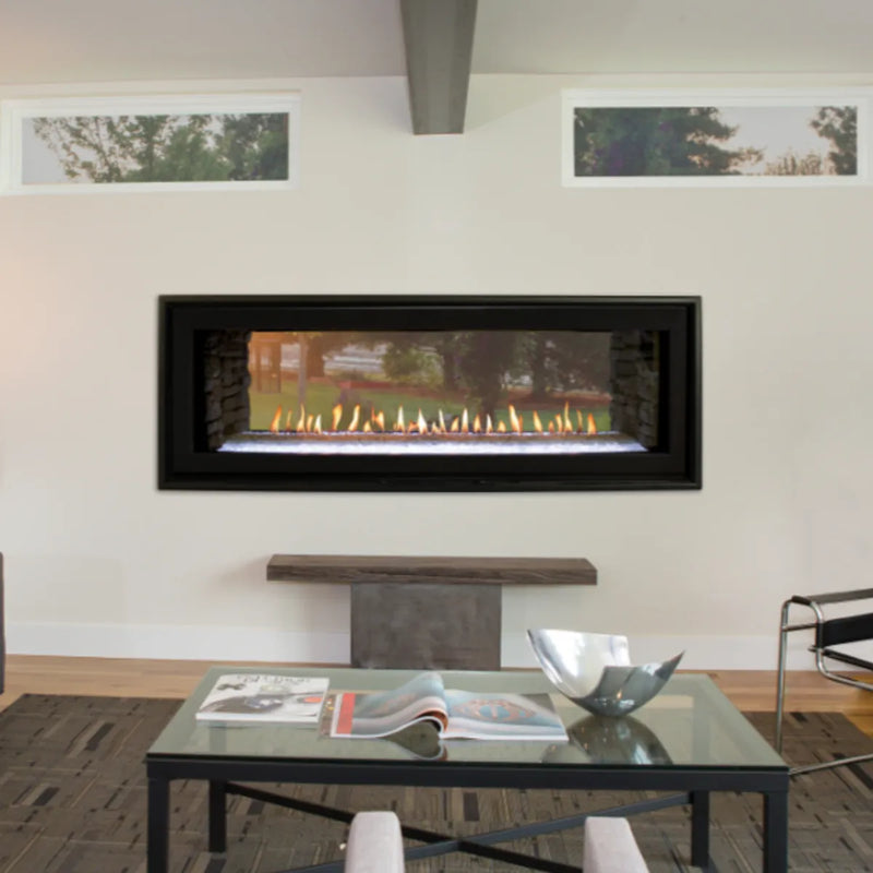 Load image into Gallery viewer, Boulevard See Through Direct Vent Fireplace - 48&quot;
