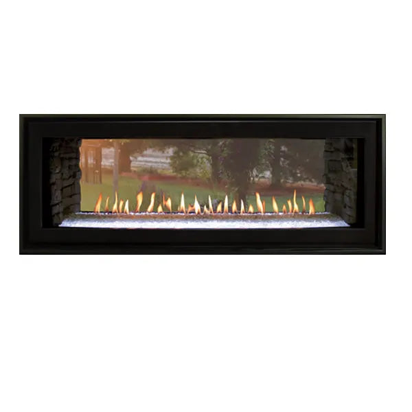 Load image into Gallery viewer, Boulevard See Through Direct Vent Fireplace - 48&quot;
