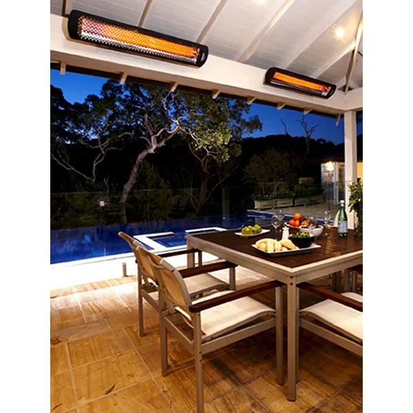 Load image into Gallery viewer, Bromic Tungsten Smart-Heat Black 6000 Watt Patio Heater -56&quot;
