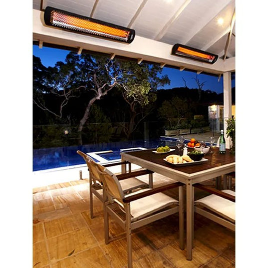 Bromic Tungsten Smart-Heat Black 6000 Watt Patio Heater -56"