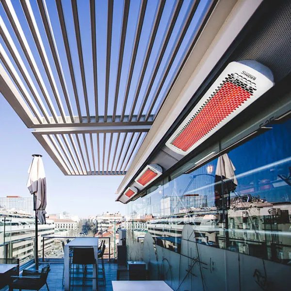 Load image into Gallery viewer, Bromic Tungsten Smart-Heat White 6000 Watt Patio Heater- 56&quot;
